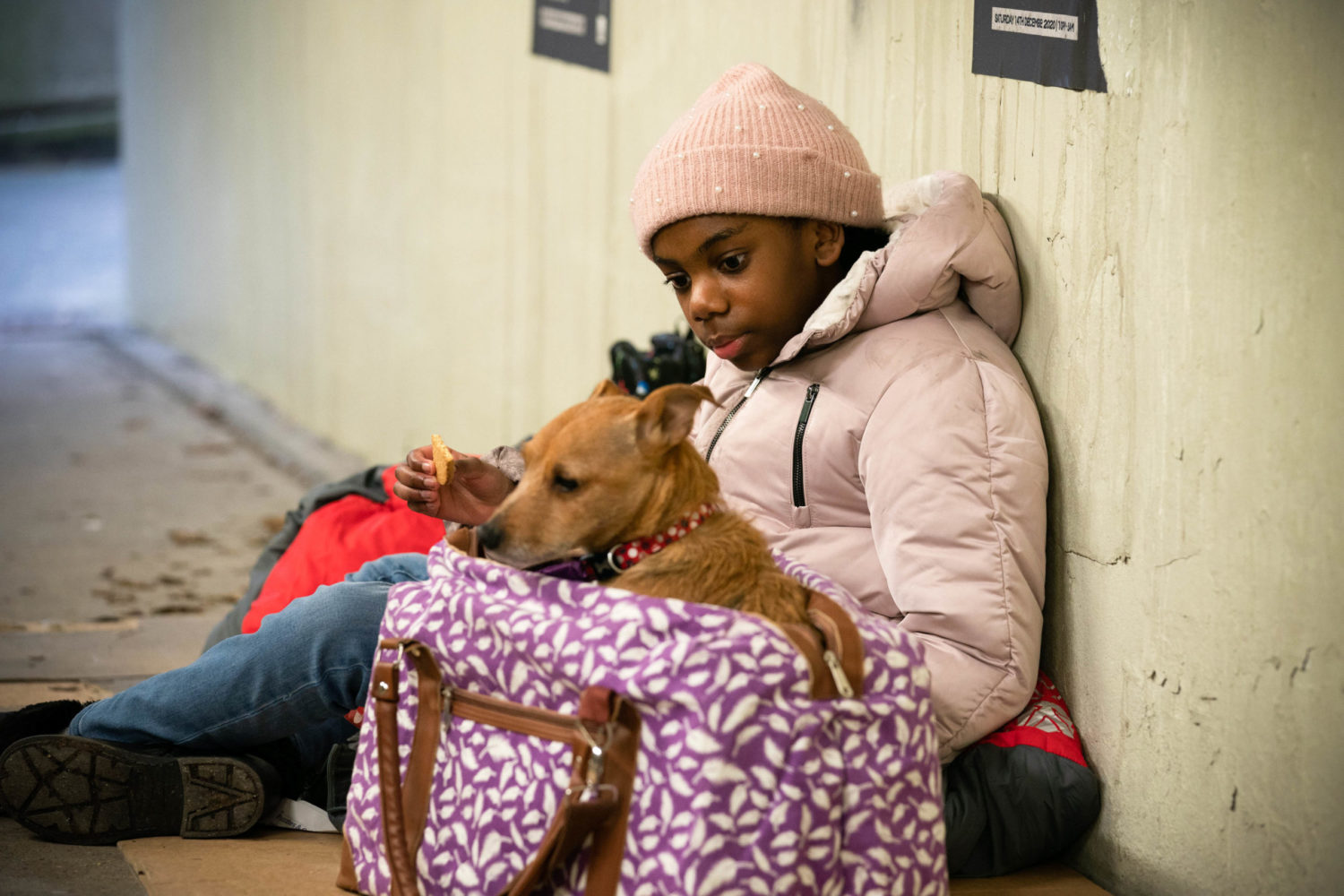 EastEnders Bailey looks sad on the streets