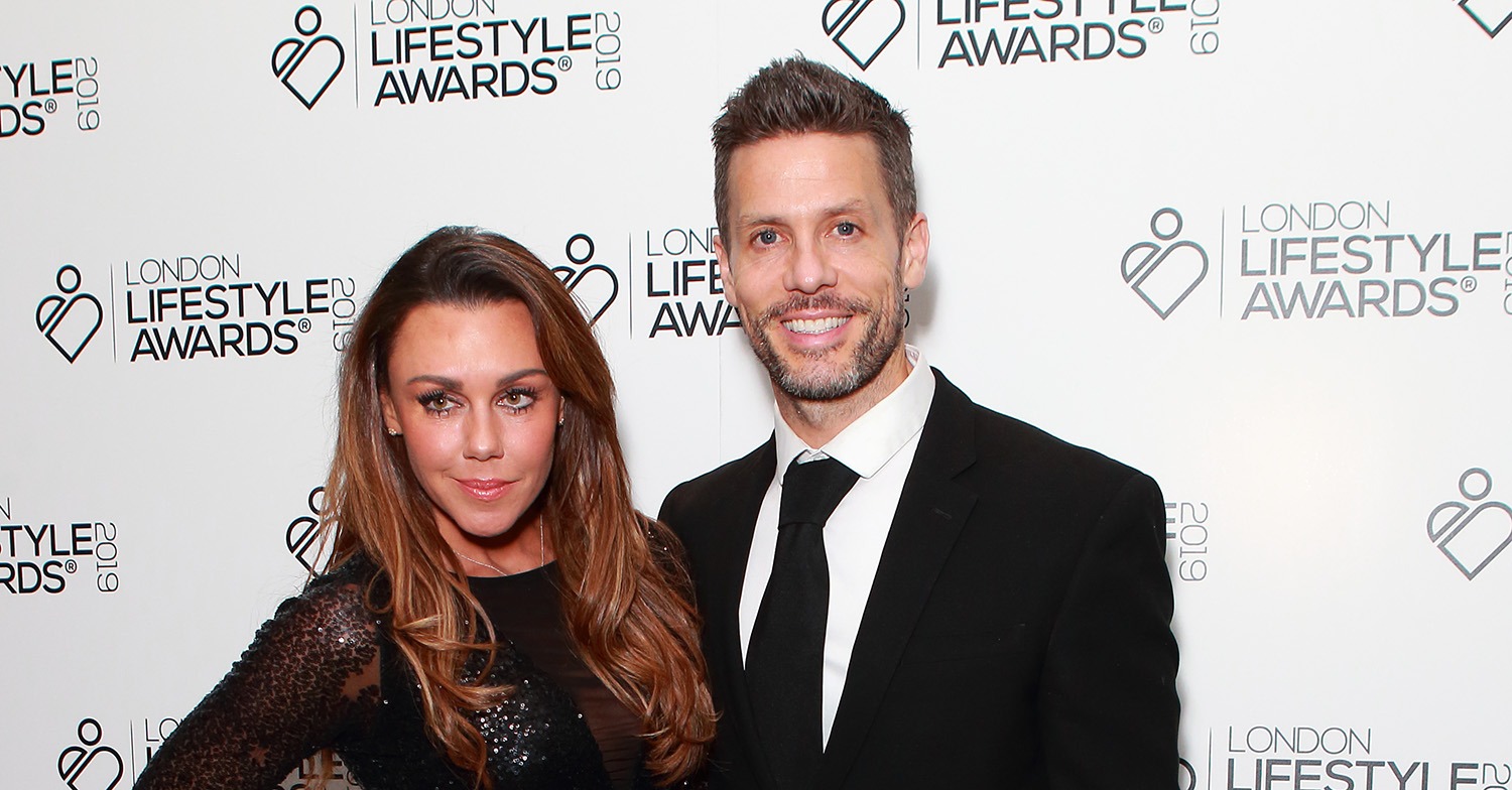 Michelle Heaton with husband Hugh Hanley