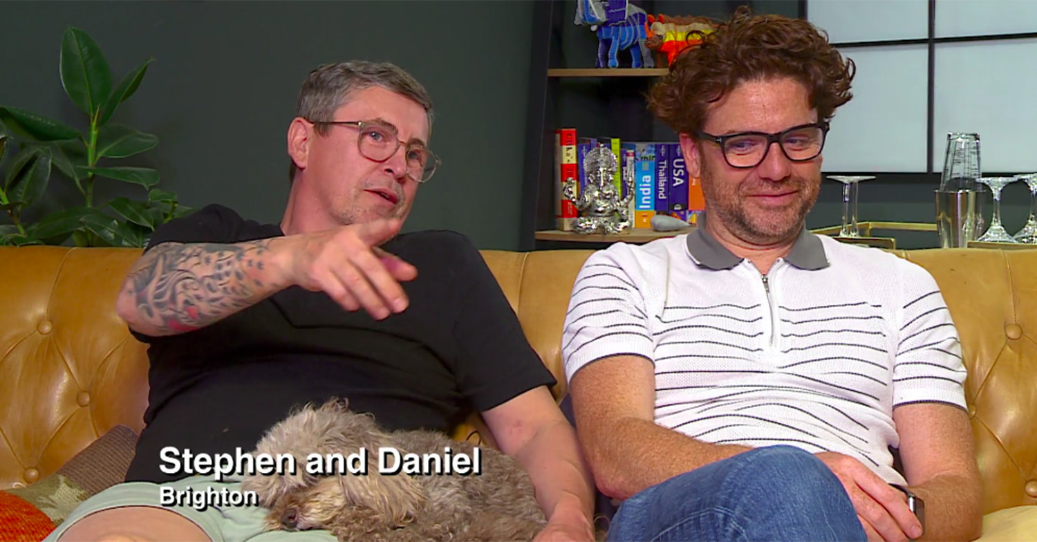 Stephen Webb on Gogglebox