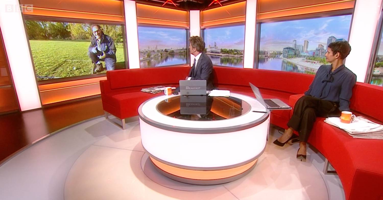 Naga Munchetty and Charlie Stayt interviewed Dr Dines 