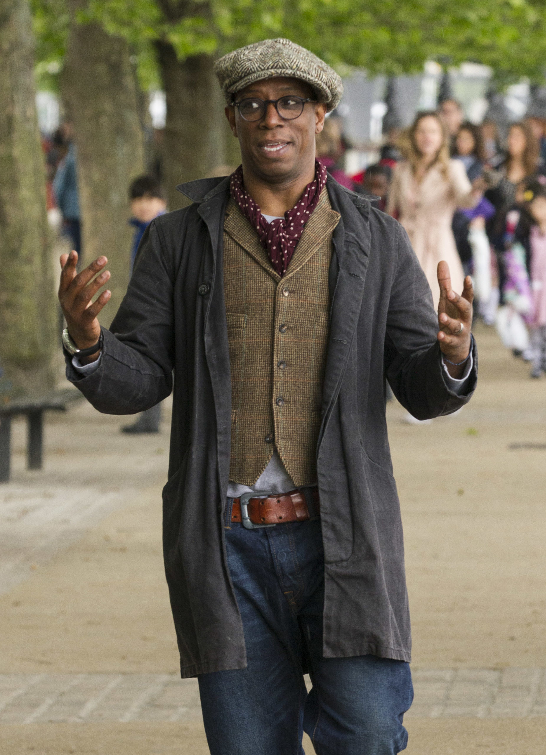 Ian remembers feeling 'helpless' as a child at the hands of his stepfather