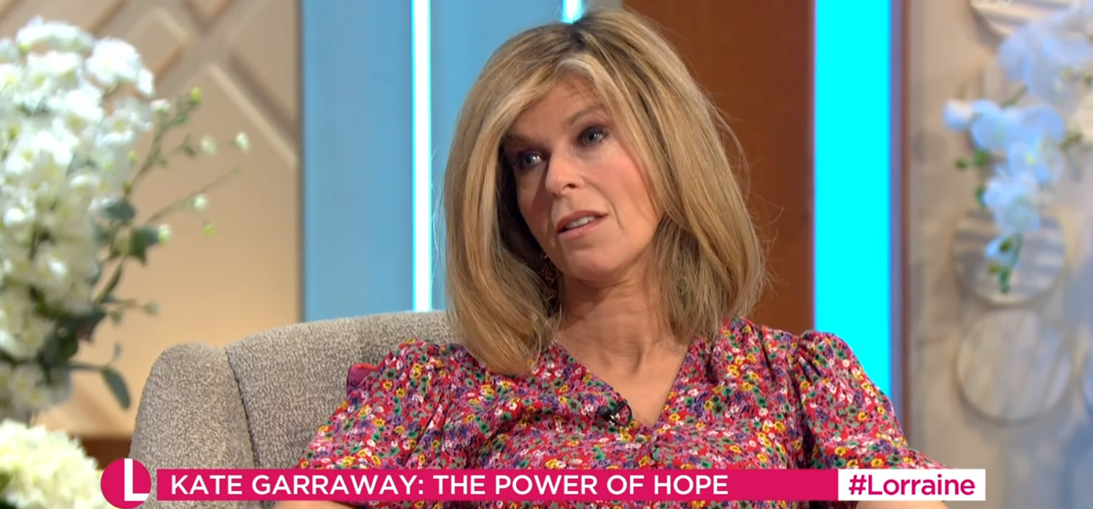 Kate Garraway speaks about husband Derek on Lorraine