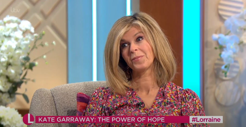 Kate Garraway on Lorraine