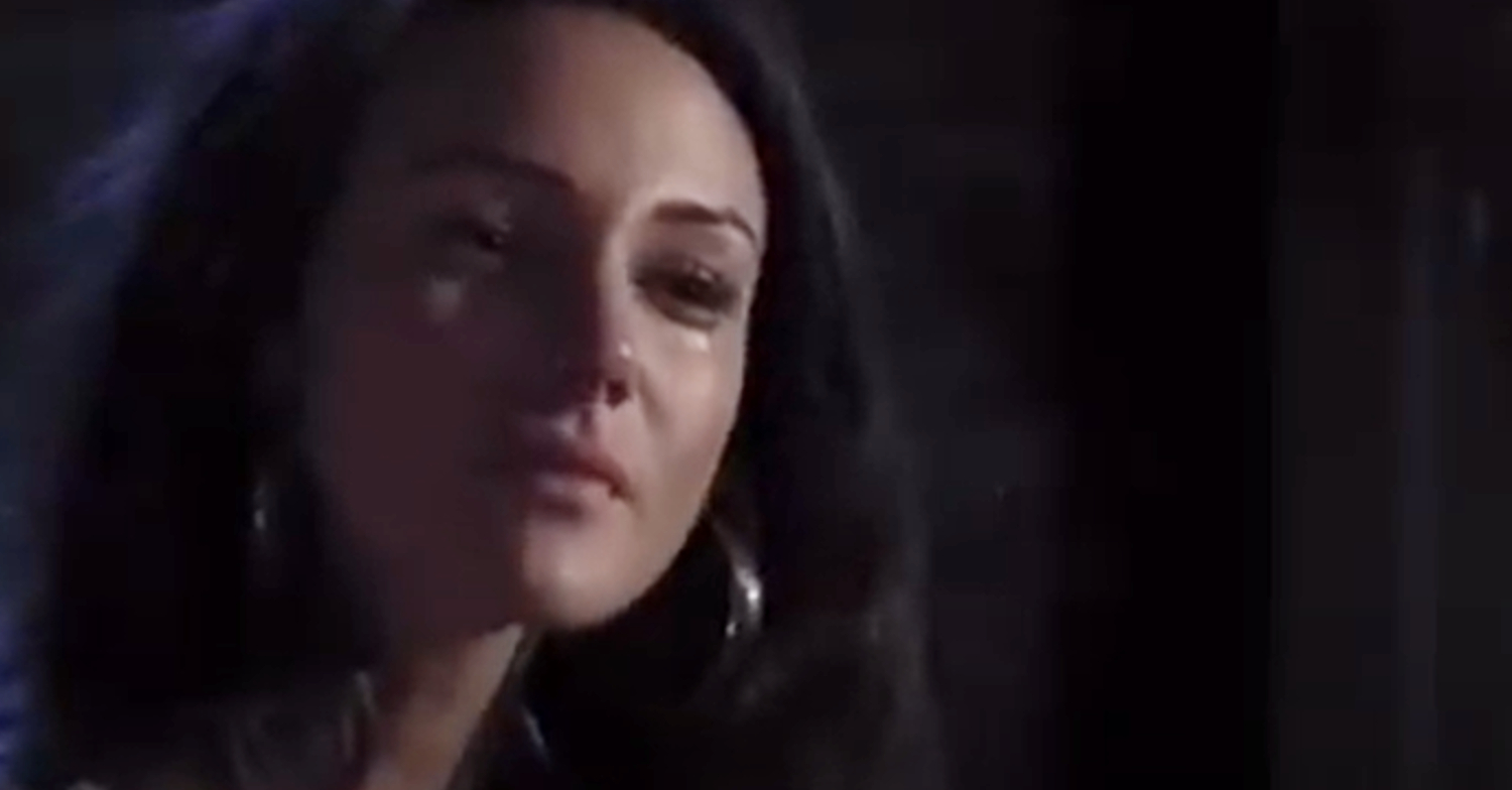 Corrie's Tina McIntyre crying