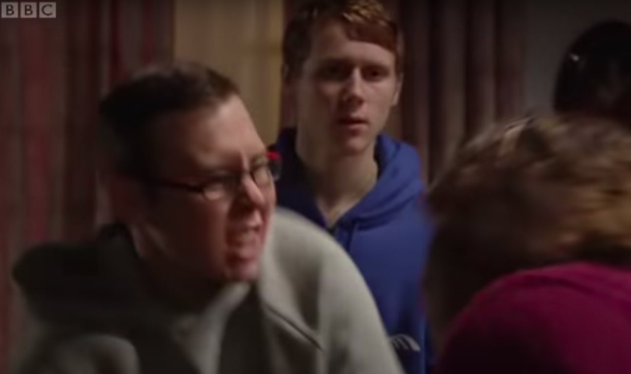 Jay Brown in EastEnders was there when Ben Mitchell killed Heather Trott
