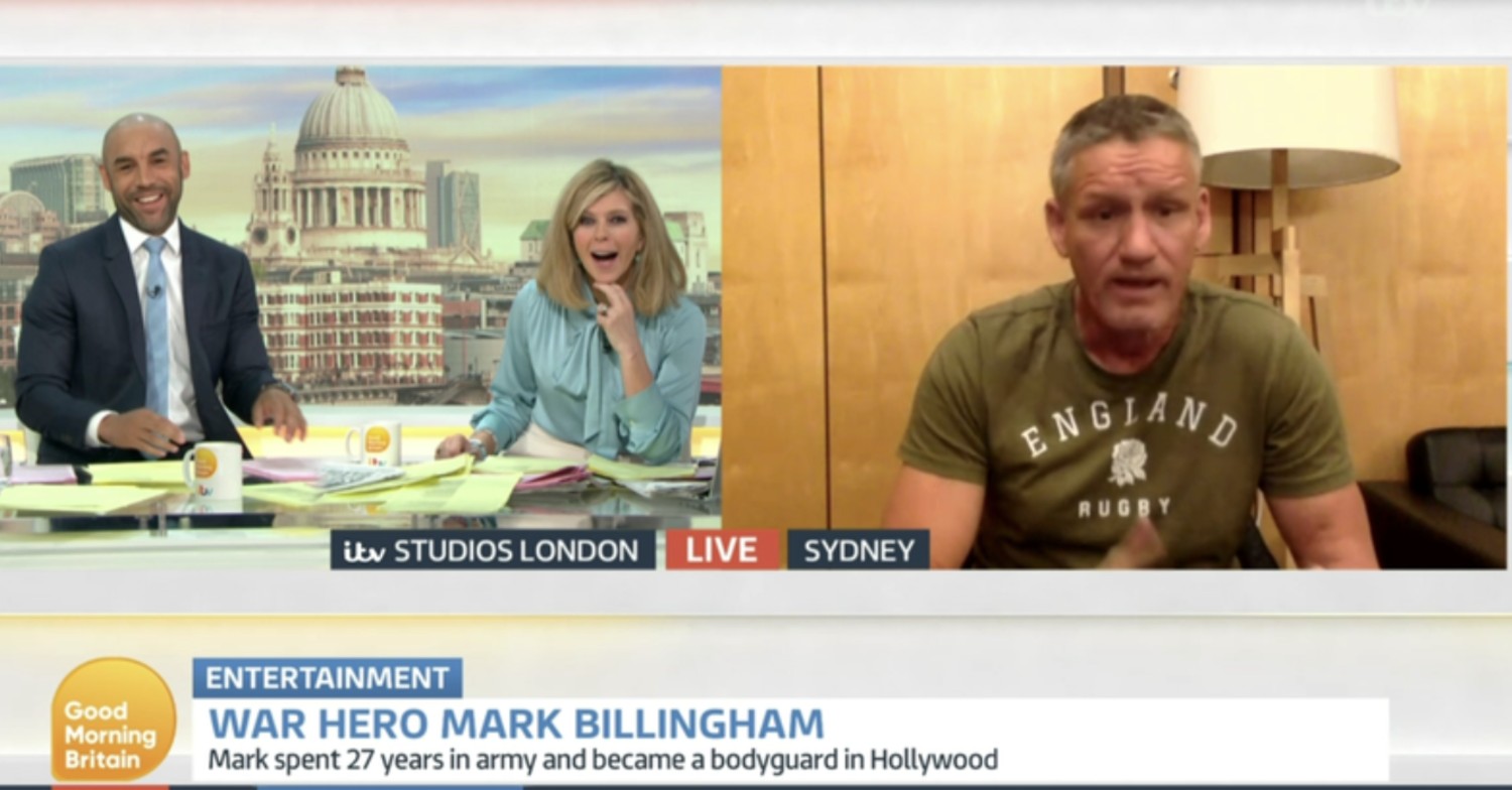 Kate Garraway on GMB