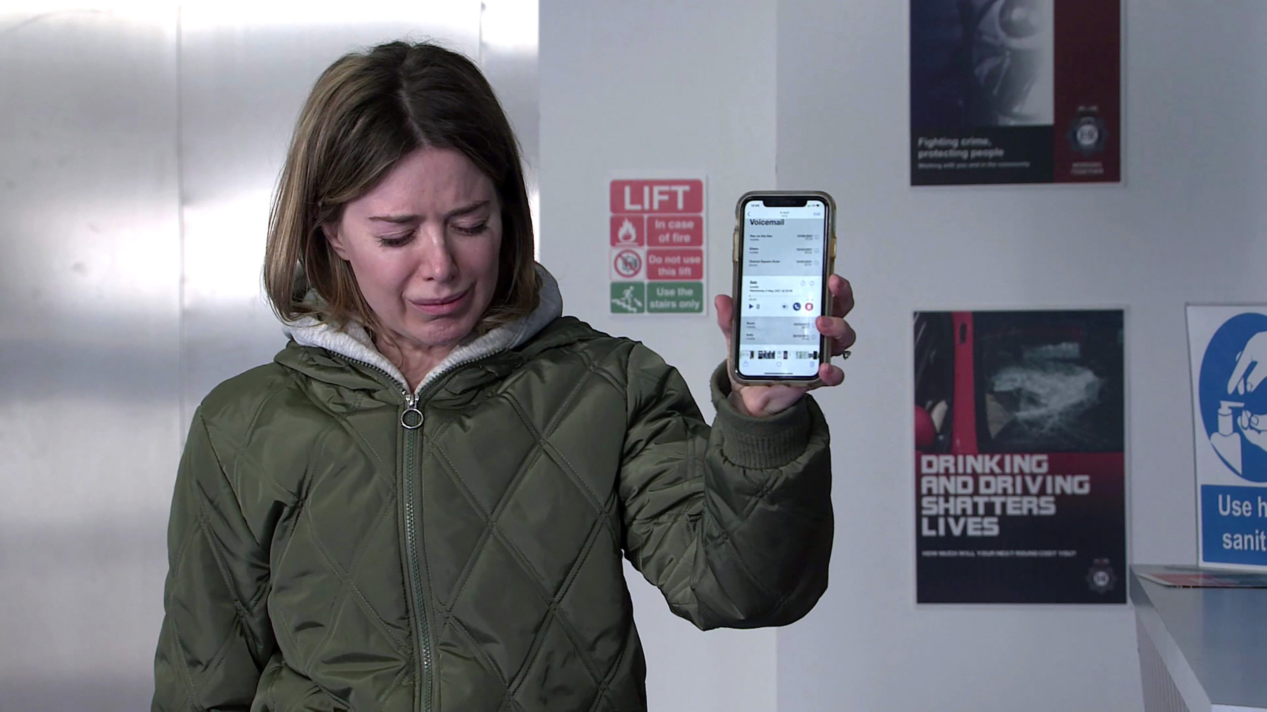 Abi voicemail Coronation Street