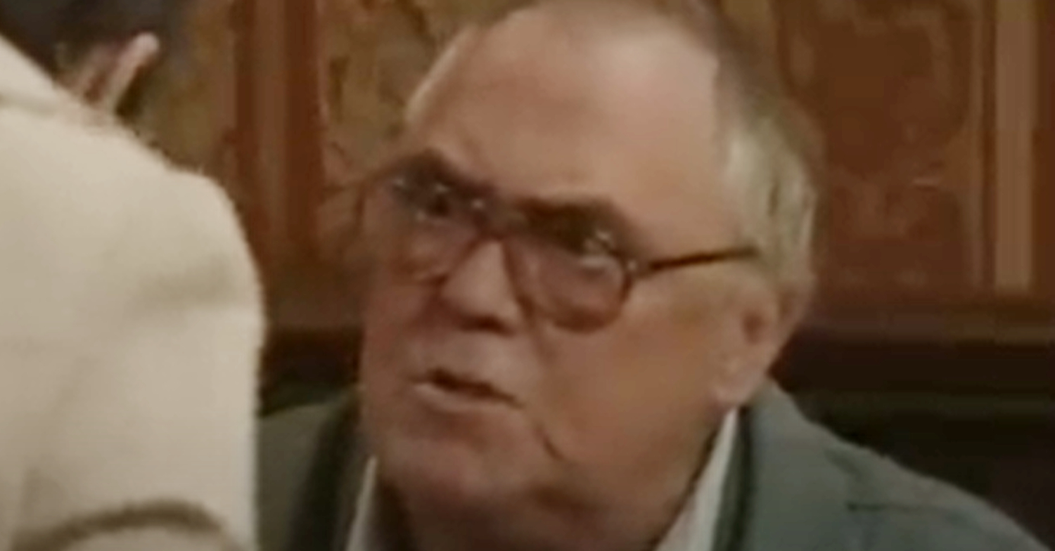 Corrie's Jack Duckworth is serious