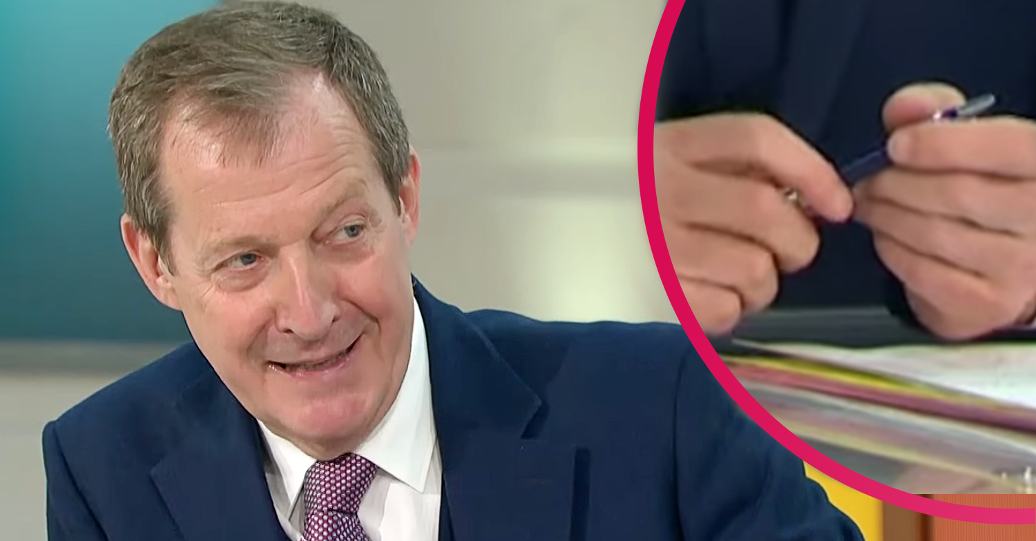 Alastair Campbell on GMB annoyed viewers with his habit