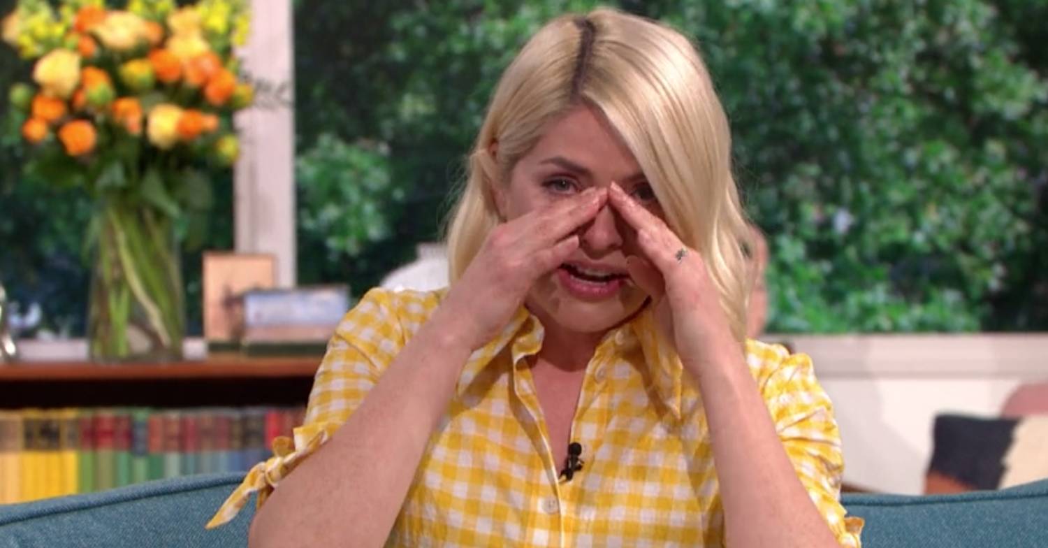 Holly Willoughby was in tears