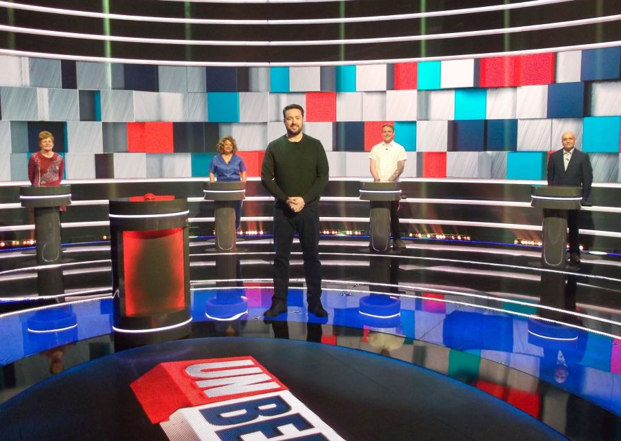 Jason Manford hosts Unbeatable