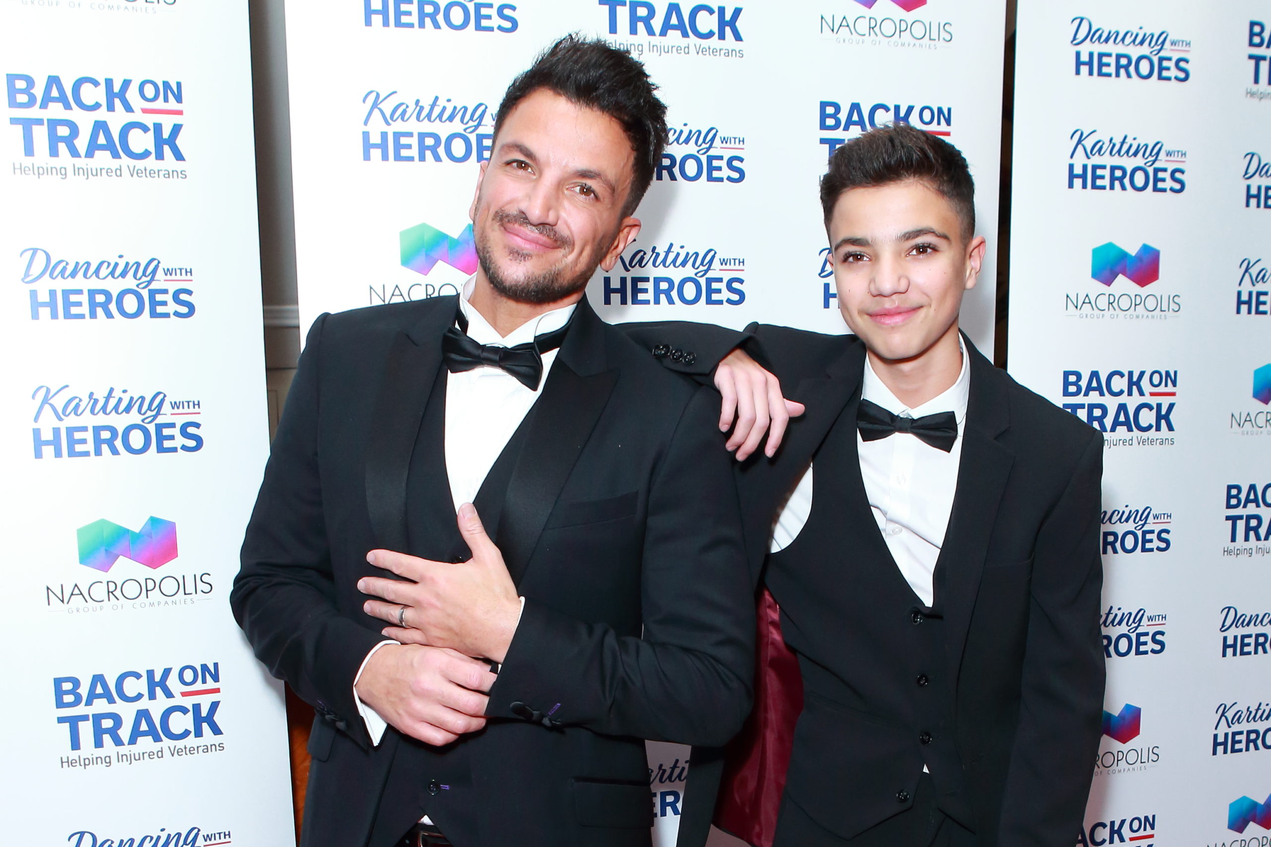 Peter Andre revealed son Junior battled coronavirus