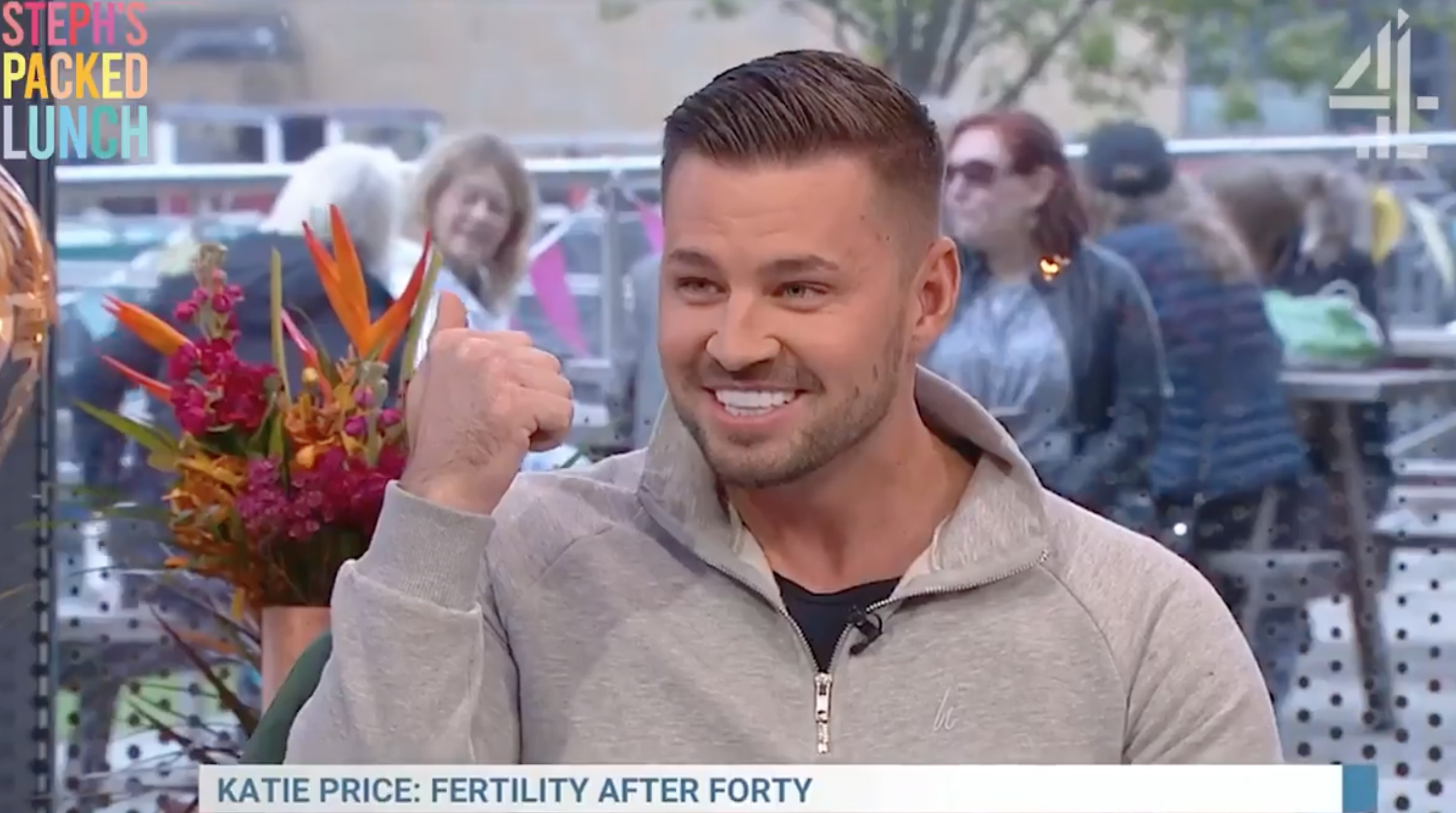 carl woods on packed lunch