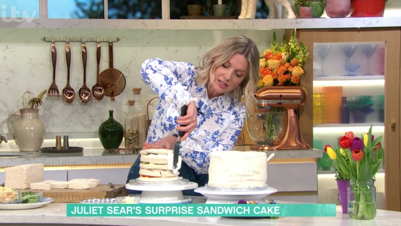 Sandwich cake on This Morning