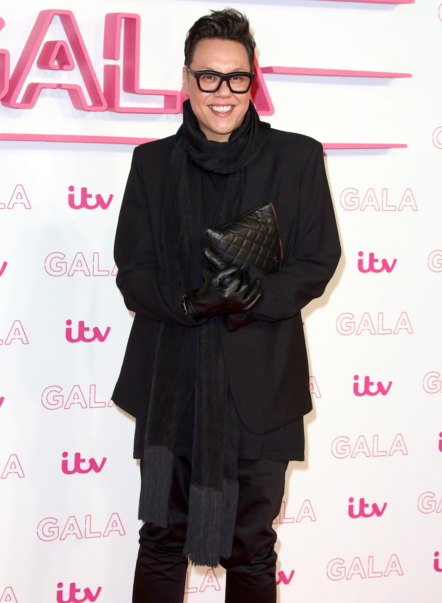 gok wan on the red carpet