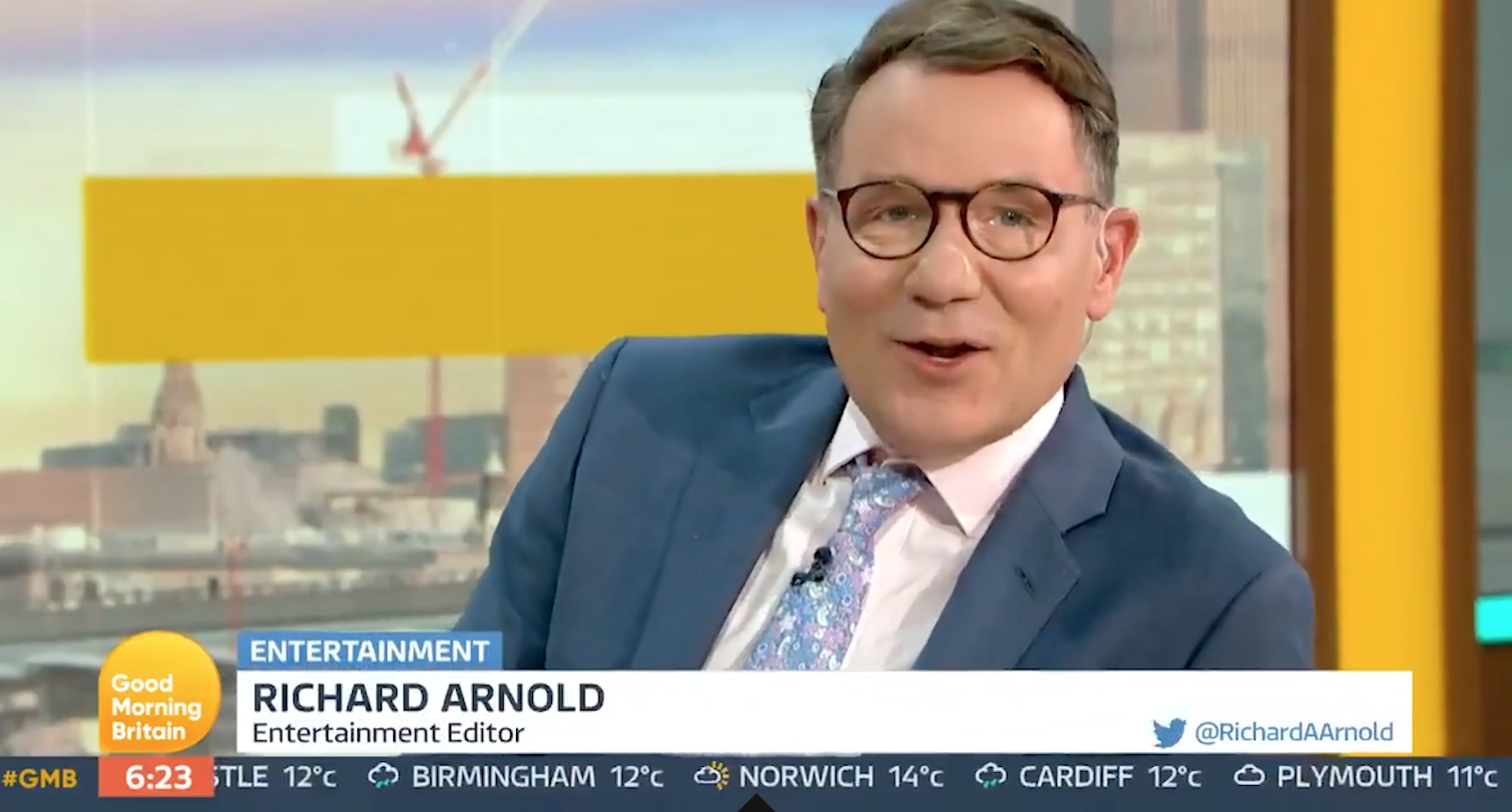 Richard Arnold speculated about I'm A Celebrity