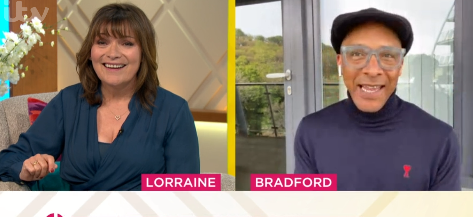 Lorraine Kelly today