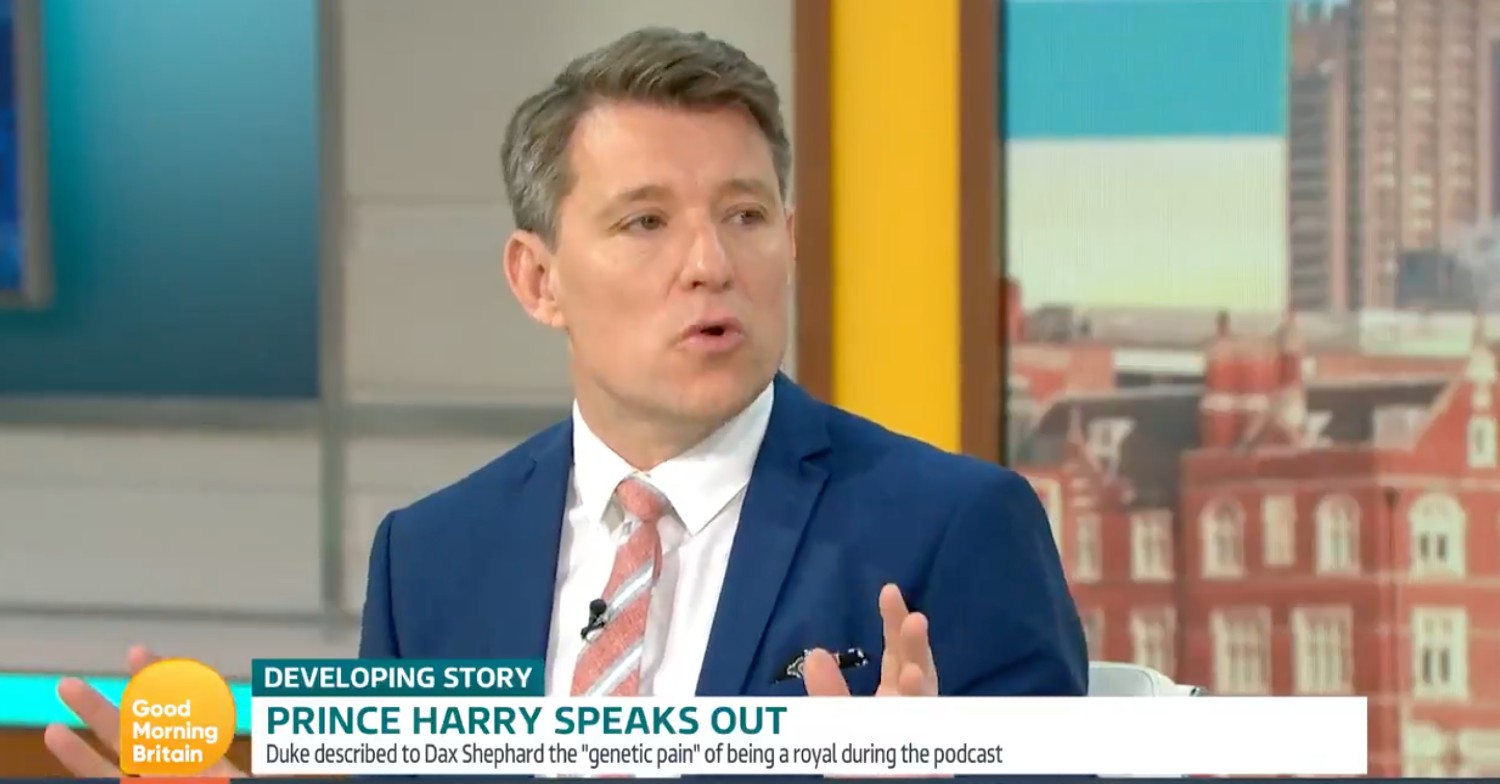 Prince Harry podcast slammed by Ben Shephard in uncharacteristic attack