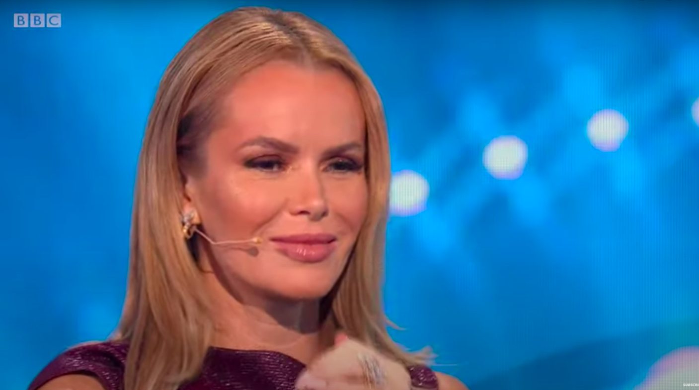 Amanda Holden on I Can See Your Voice