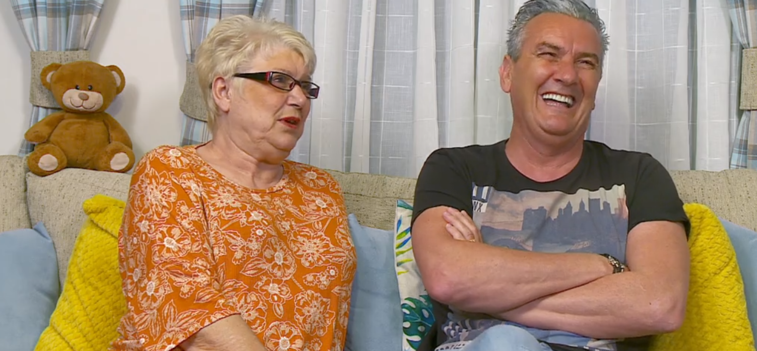 Gogglebox stars Jenny and Lee on the show