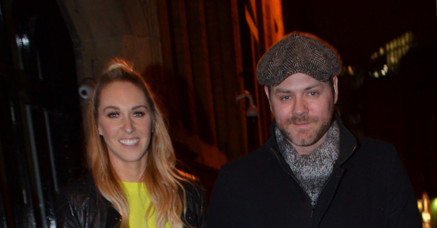 Kerry Katona and Brian McFadden are friendly despite his engagement to Danielle Parkinson