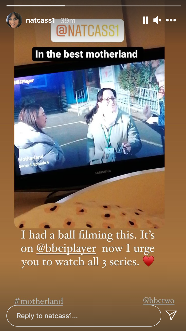 Natalie Cassidy is appearing in Motherland