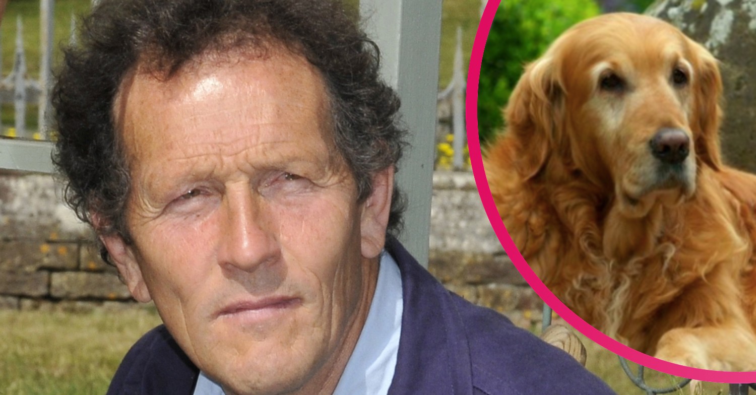 Monty Don and his dead dog Nigel