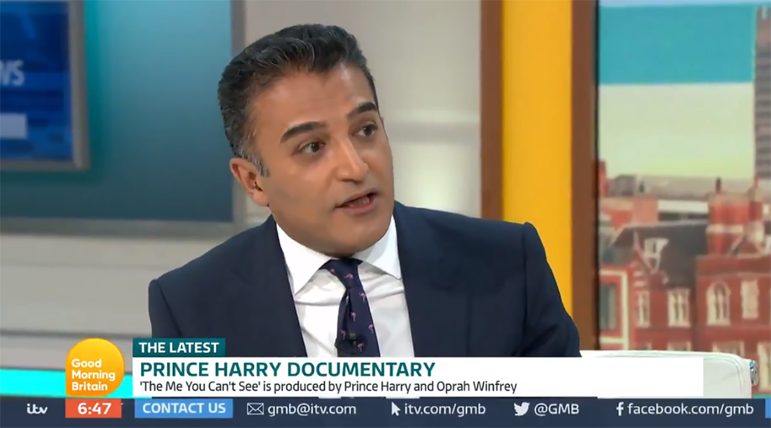 Adil Ray shares thoughts on Prince Harry on GMB