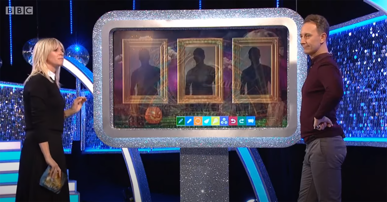 Zoe Ball and Ian Waite on It Takes Two