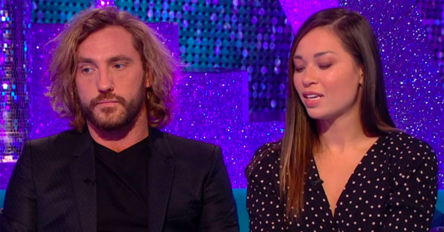 Seann Walsh and Katya Jones