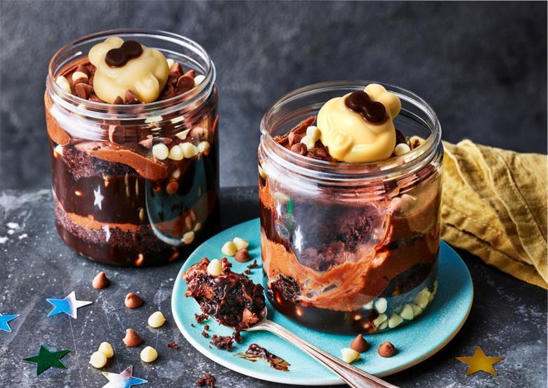 M&S caterpillar cake jars