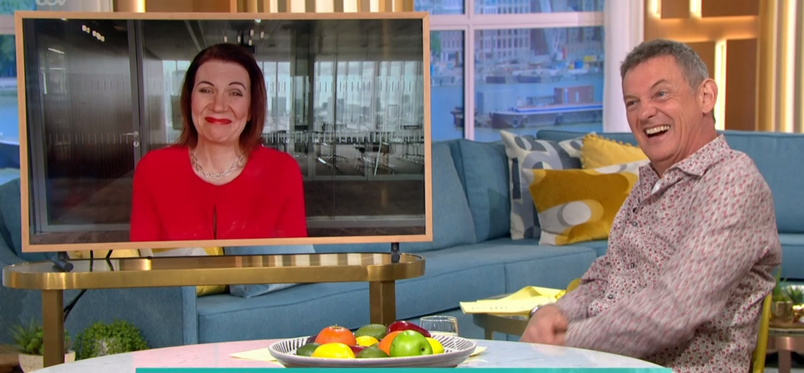 This Morning today saw Phillip Schofield mock Matthew Wright's ponytail after he fat-shamed the Friends cast