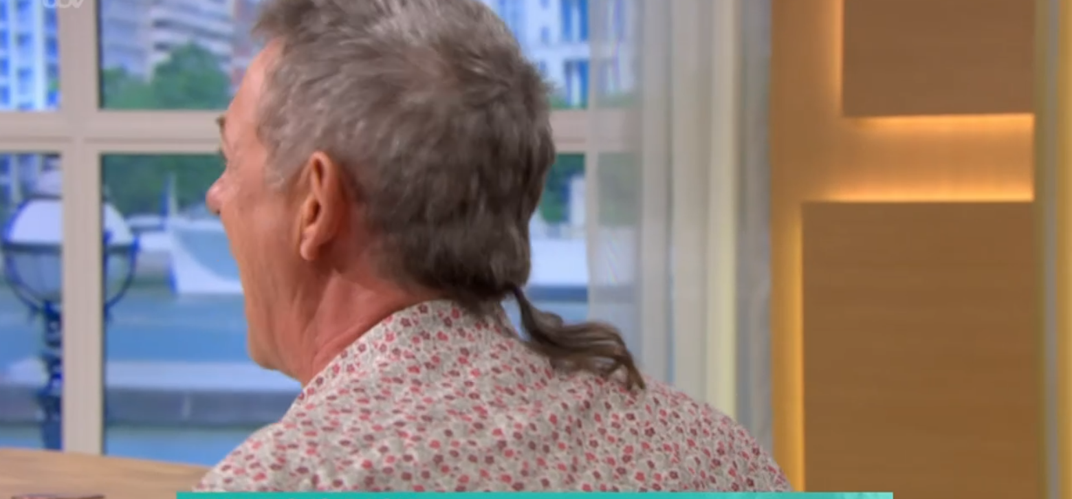 This Morning today saw Phillip Schofield mock Matthew Wright's ponytail after he fat-shamed the Friends cast