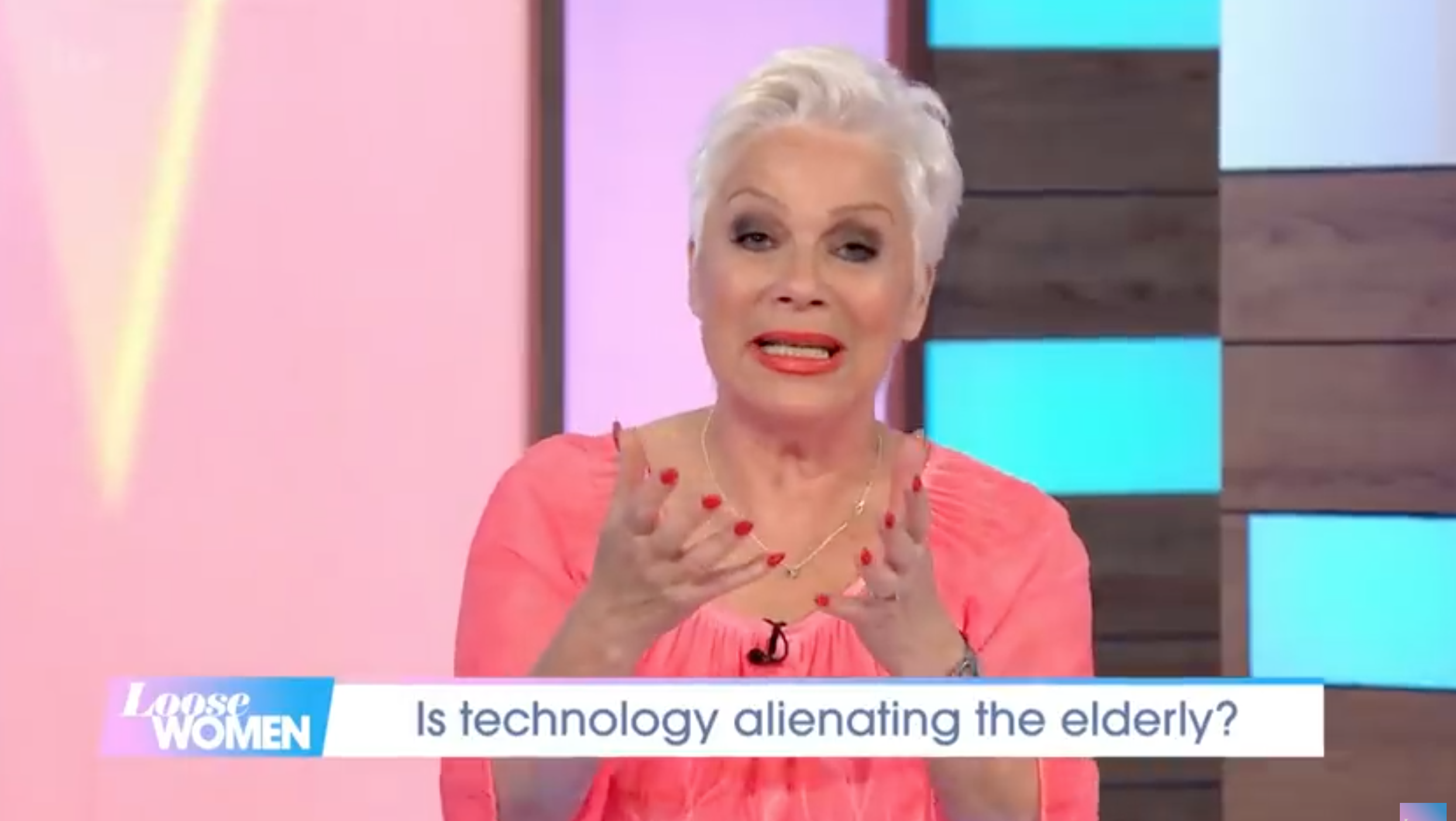 Denise Welch on Loose Women