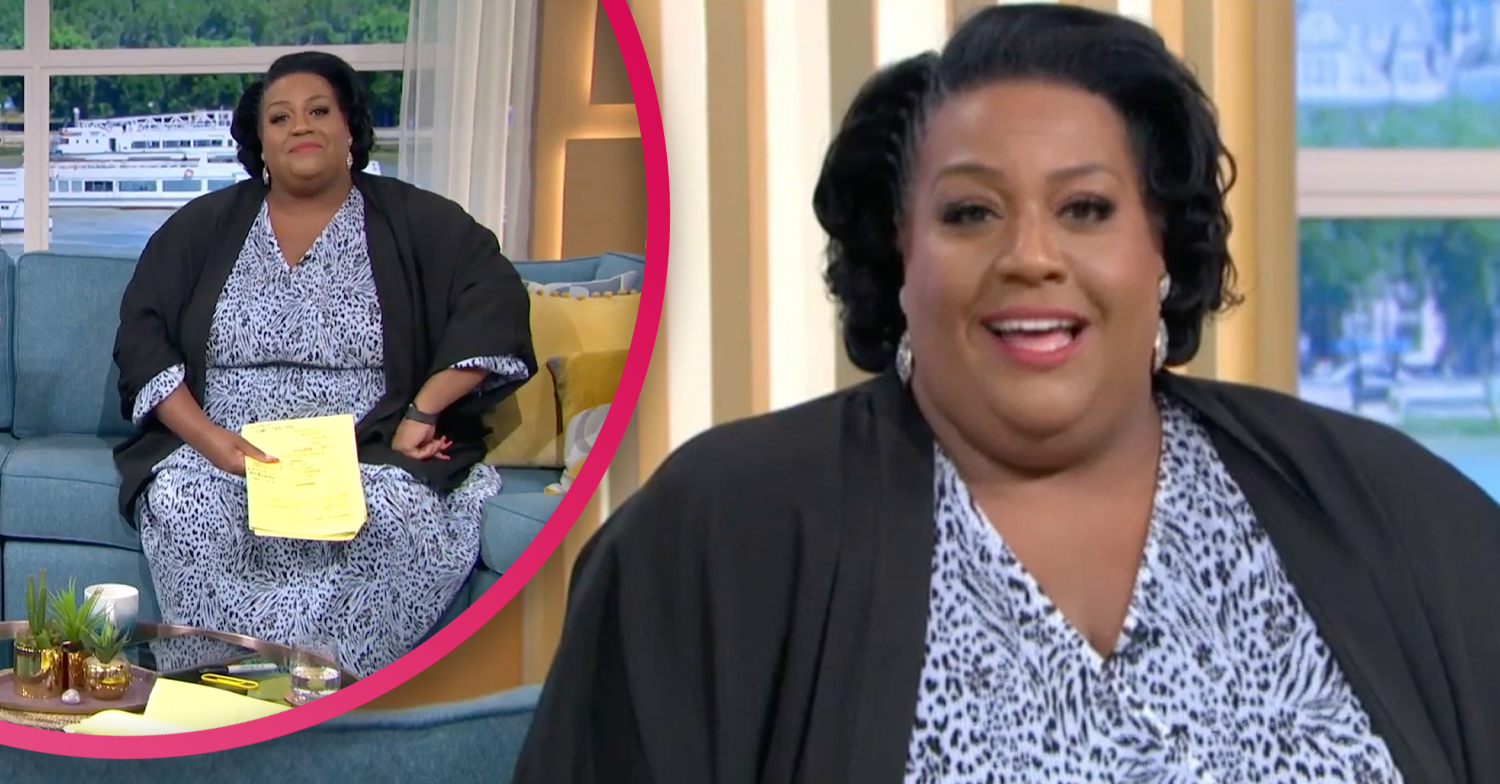 this morning host Alison hammond: trolls slam star's weight