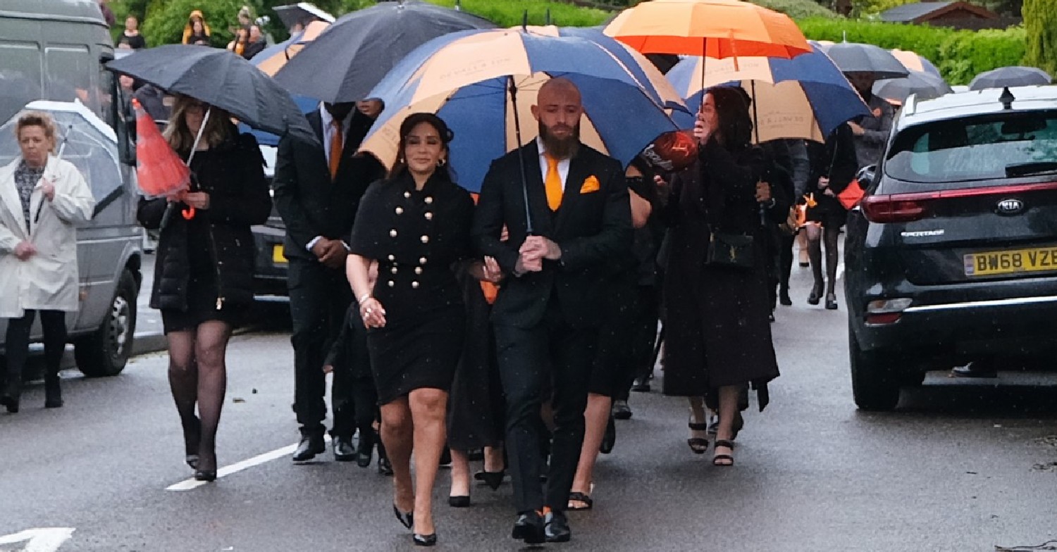 Ashley Cain funeral