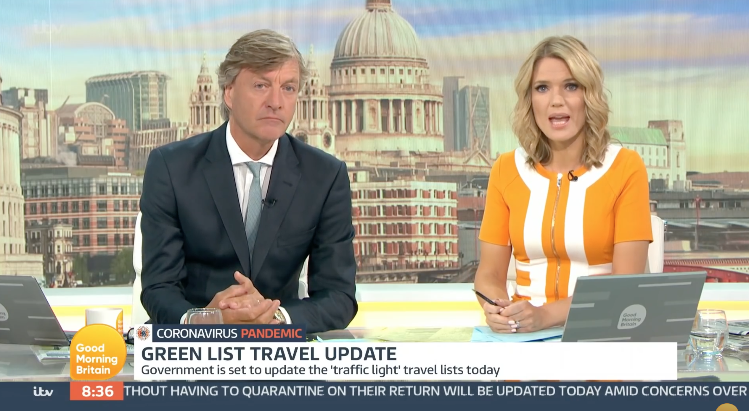good morning britain presenters: Richard Madeley