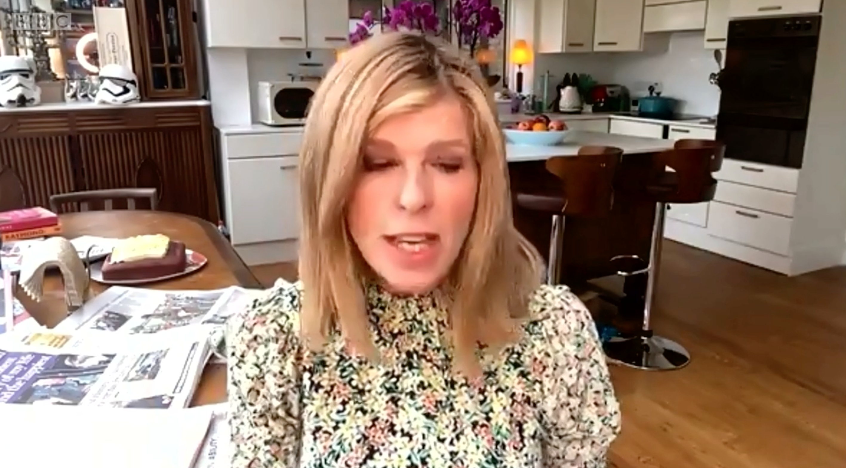 Kate Garraway husband Derek was discussed on The Andrew Marr Show