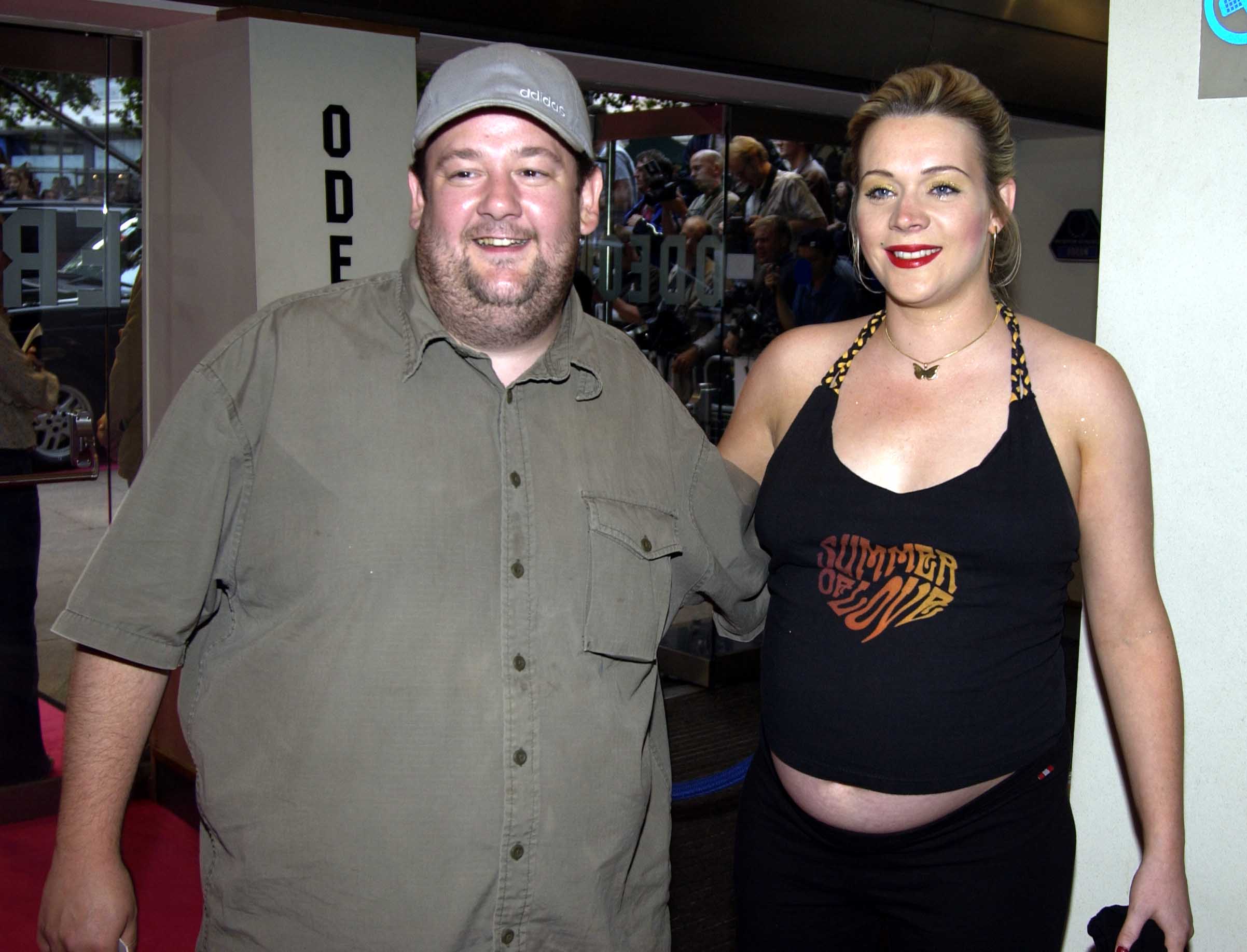 Johnny Vegas and first wife Catherine 'Kitty' Donnelly