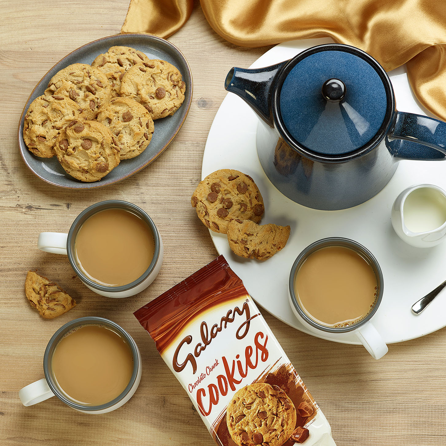 galaxy chocolate cookies