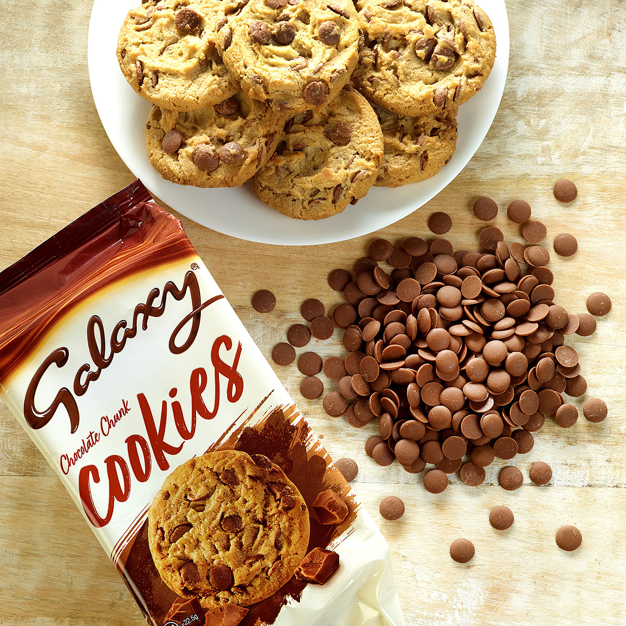 galaxy chocolate cookies