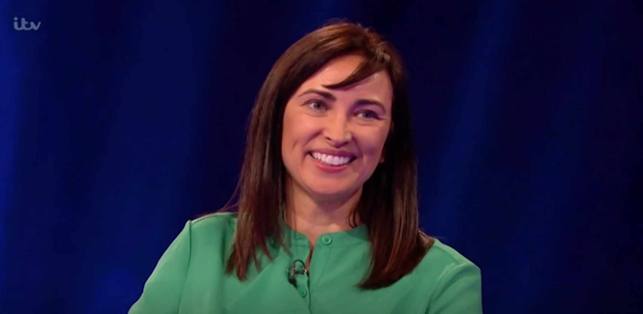 ITV Tipping Point contestant Shirley flashes her winning smile