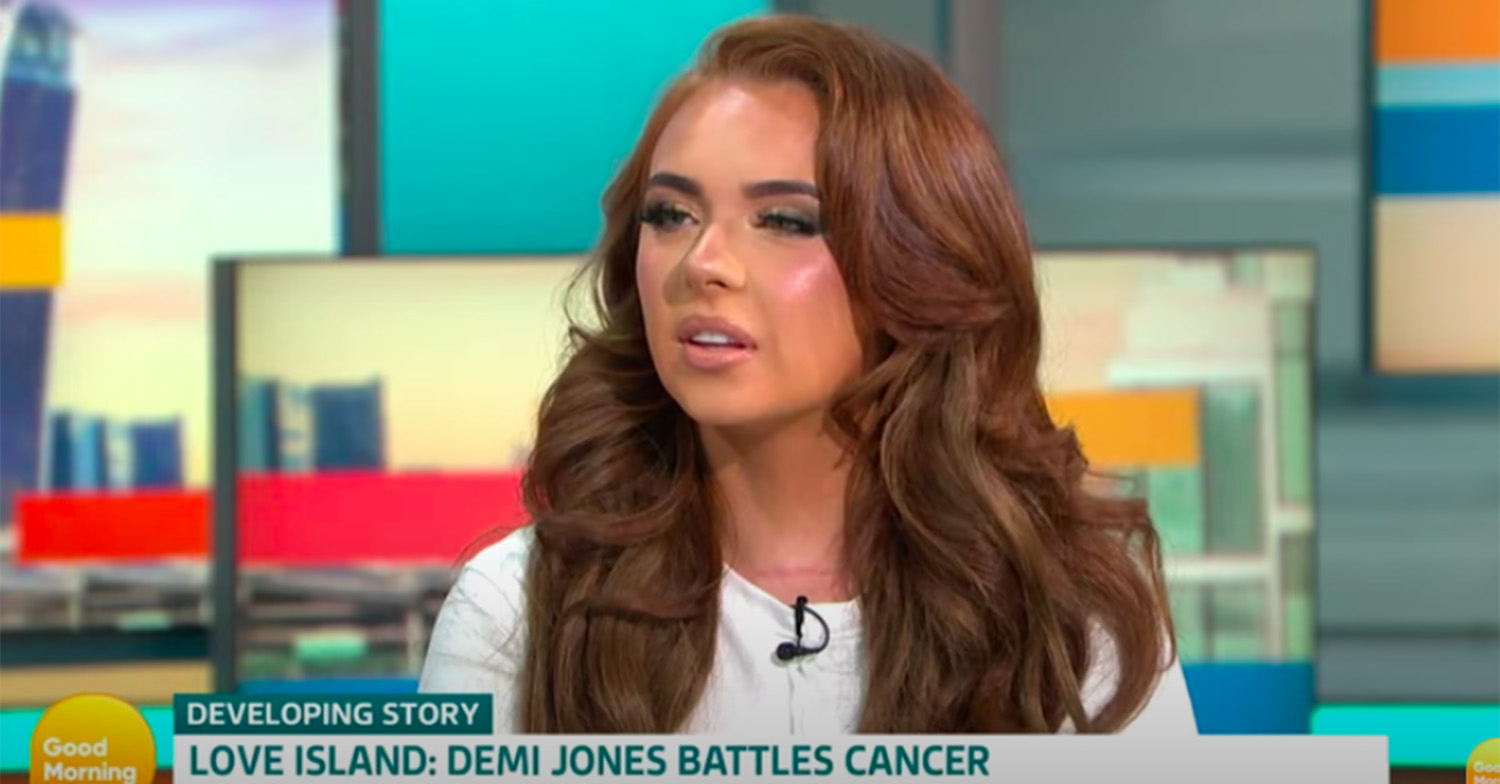 Love Island star Demi Jones talks cancer battle on Good Morning Britain