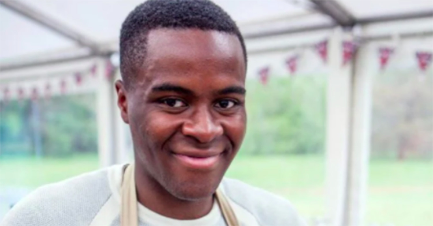 Liam Charles on Bake Off