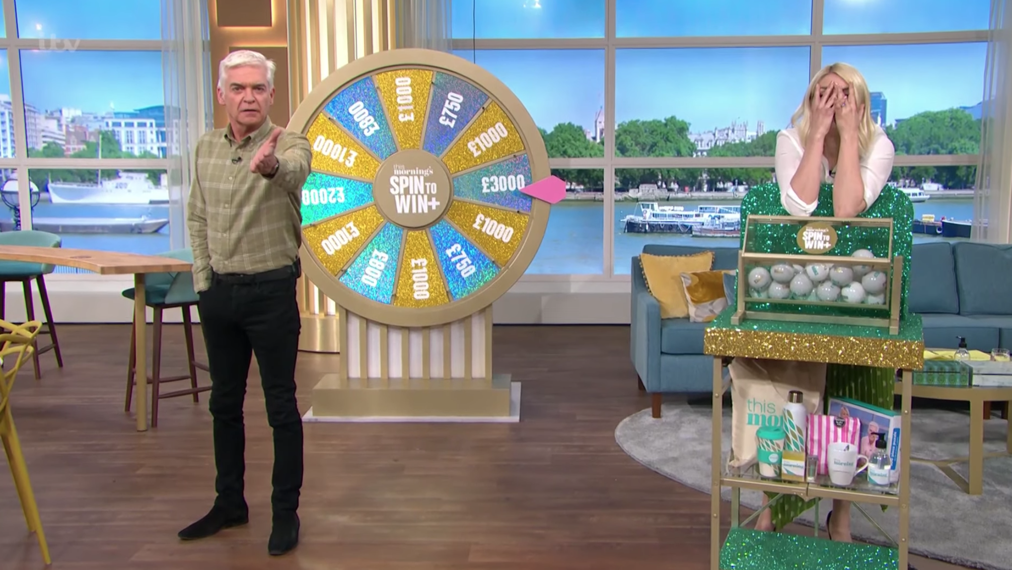 This Morning today saw Holly call Phil 'rude' after Spin To Win fail