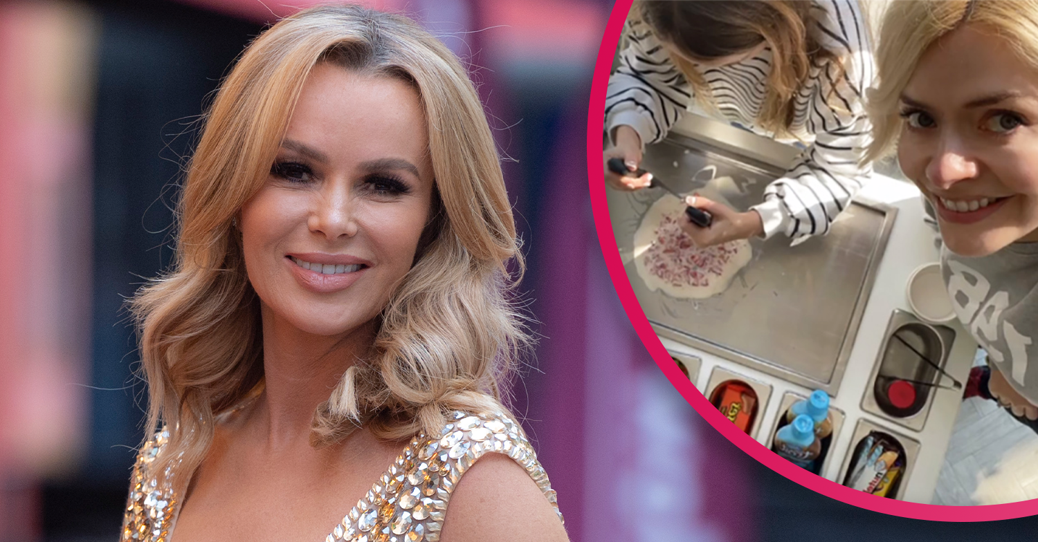 ice cream rolls machine: loved by Amanda and Holly