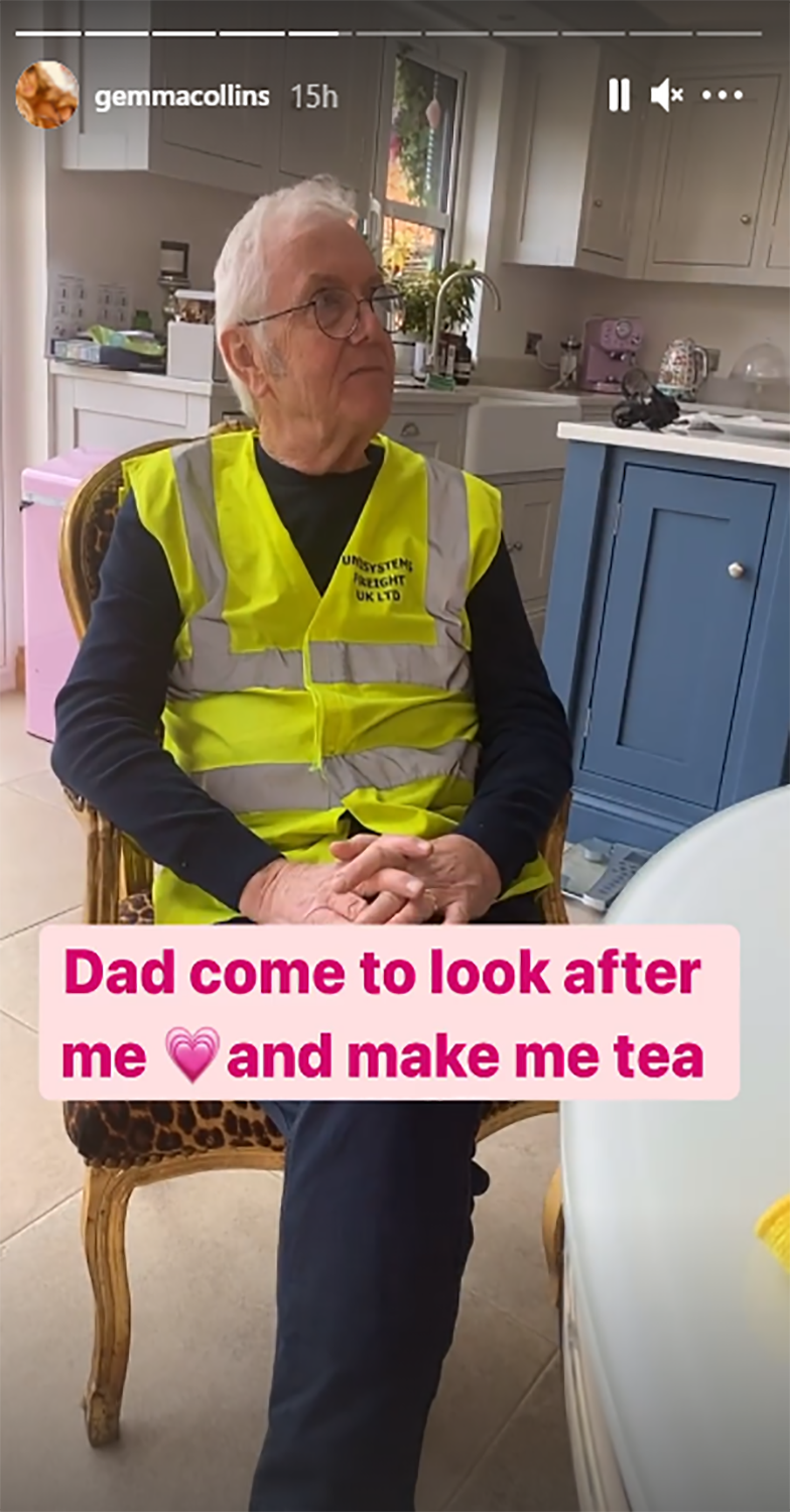 Gemma Collins has been ill 