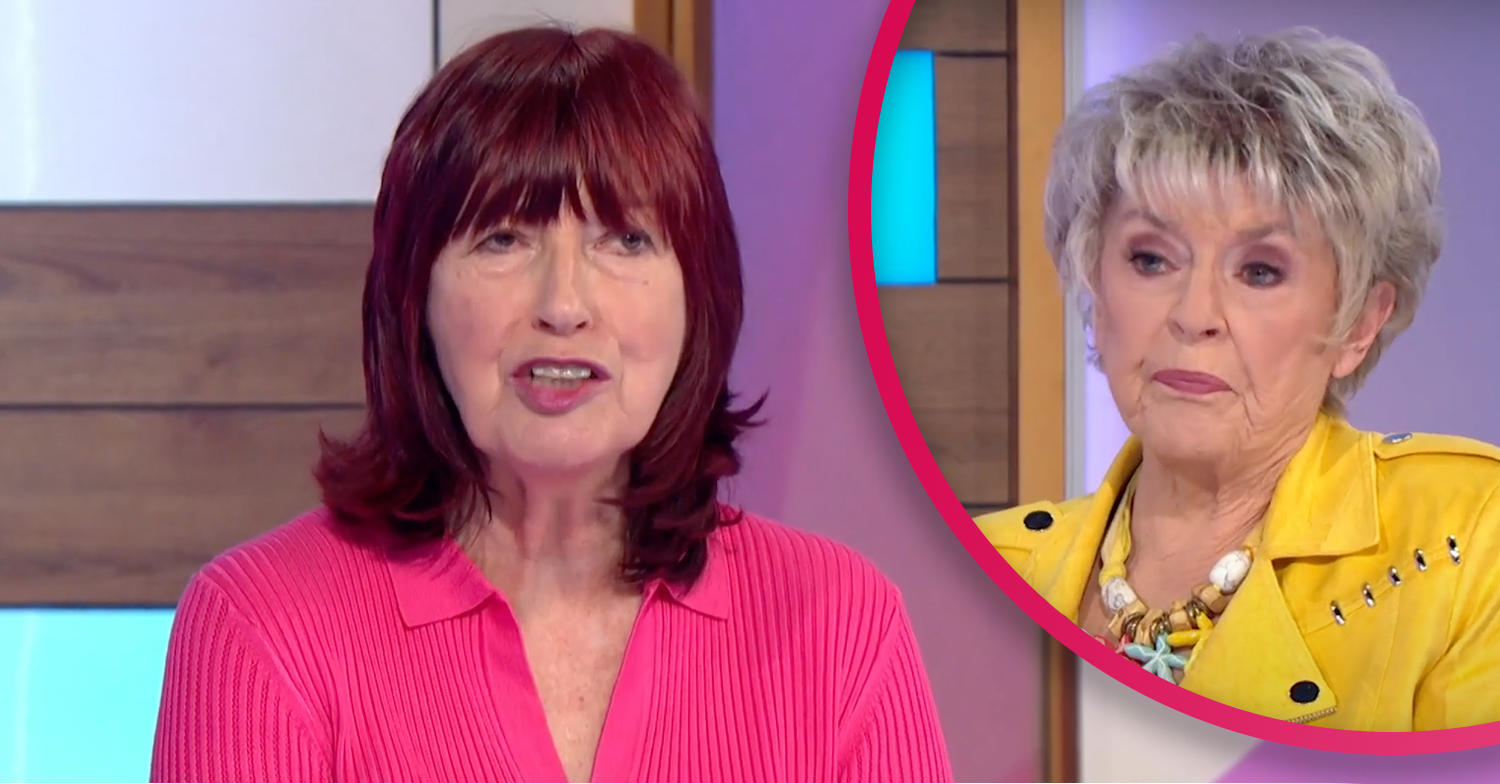 loose women presenters gloria and Janet come to blows