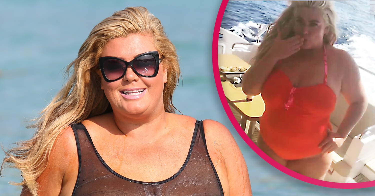 gemma collins instagram: star shakes her bum in new video