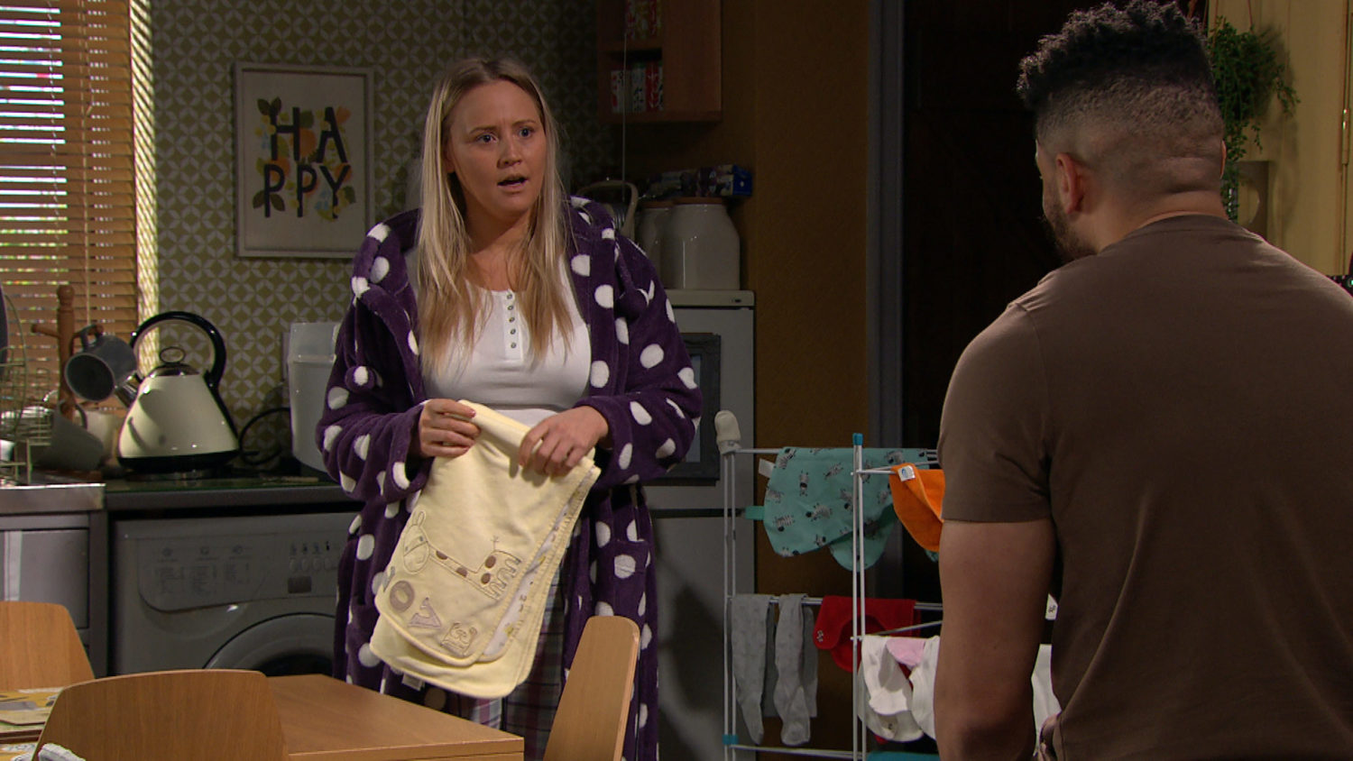 Tracy is struggling to cope